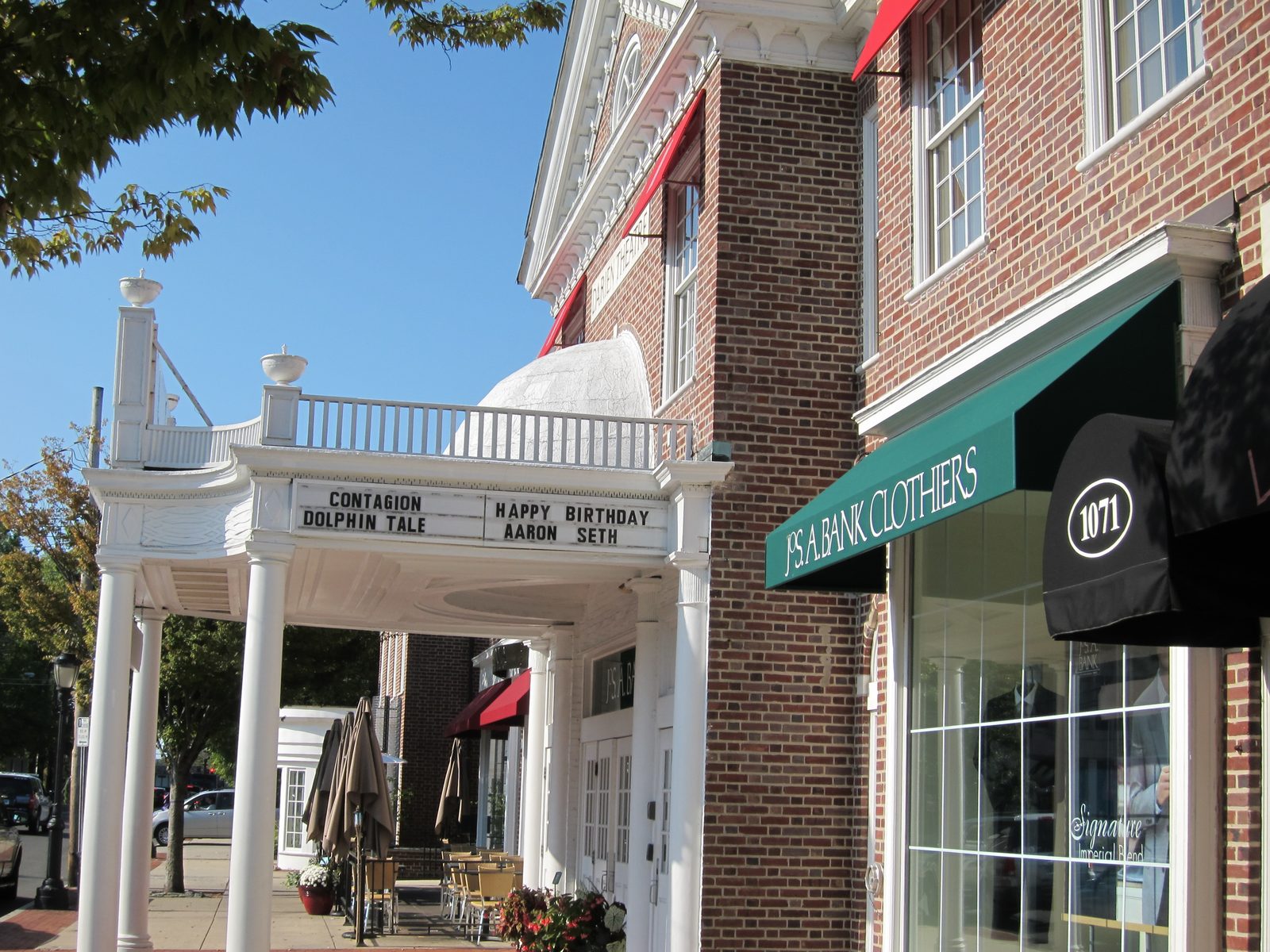 Jos A. Banks has taken over the Loft store near the theatre.